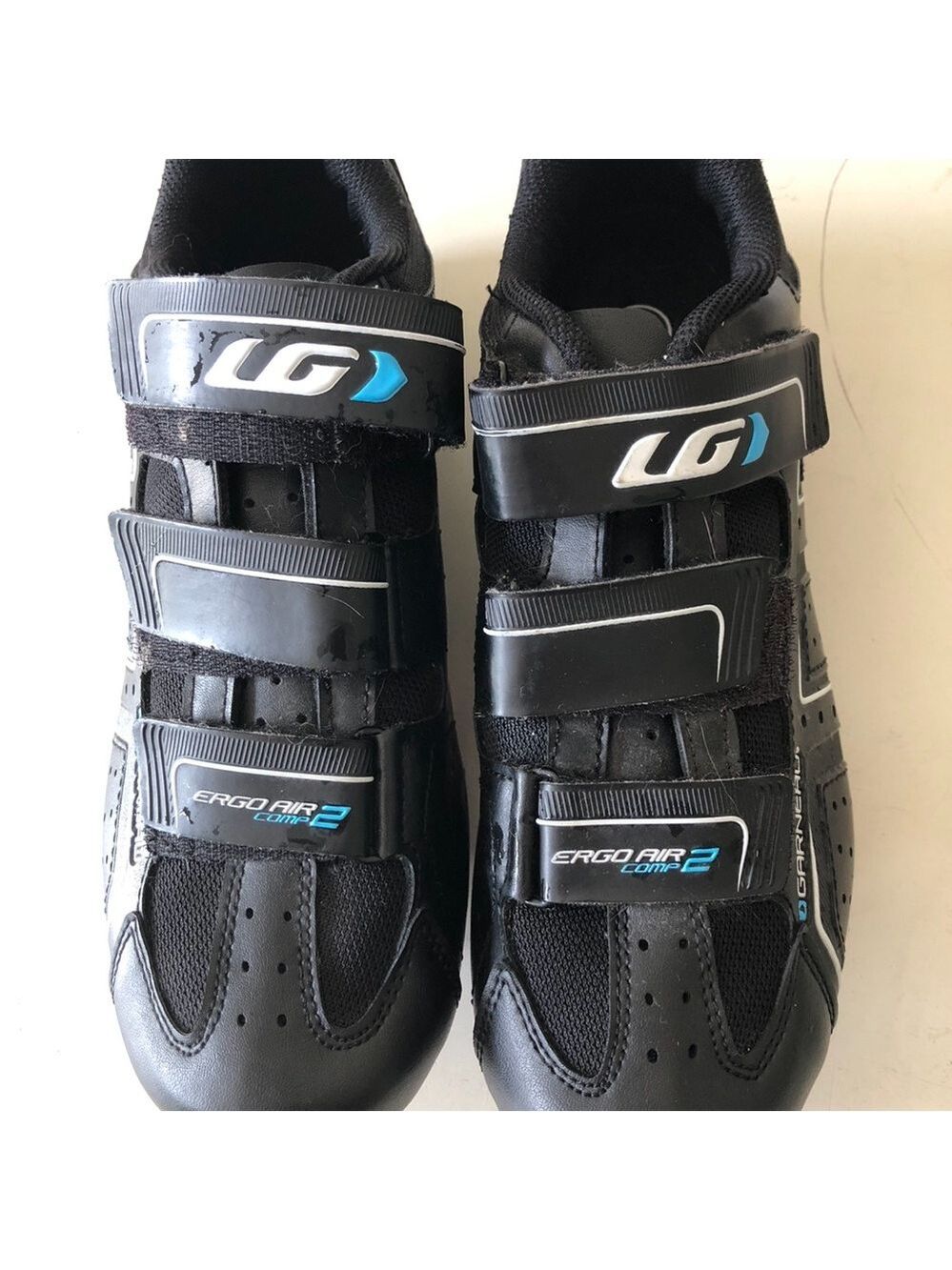 Louis Garneau Women's Ergo Air 2 Cycling Shoes Look KEO Style Cleats 3 Hole